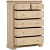 Lyon Oak 2 Over 4 Chest of Drawers
