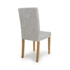 Finley Linen Effect Grey Weave Dining Chair