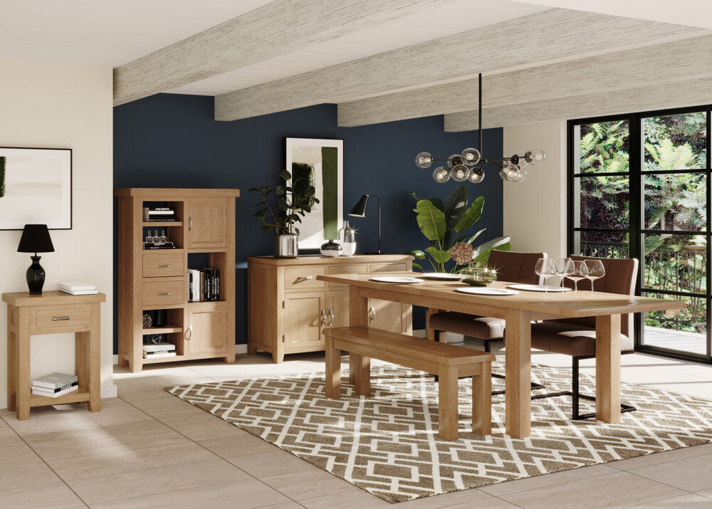 Warwick Oak Dining Bench