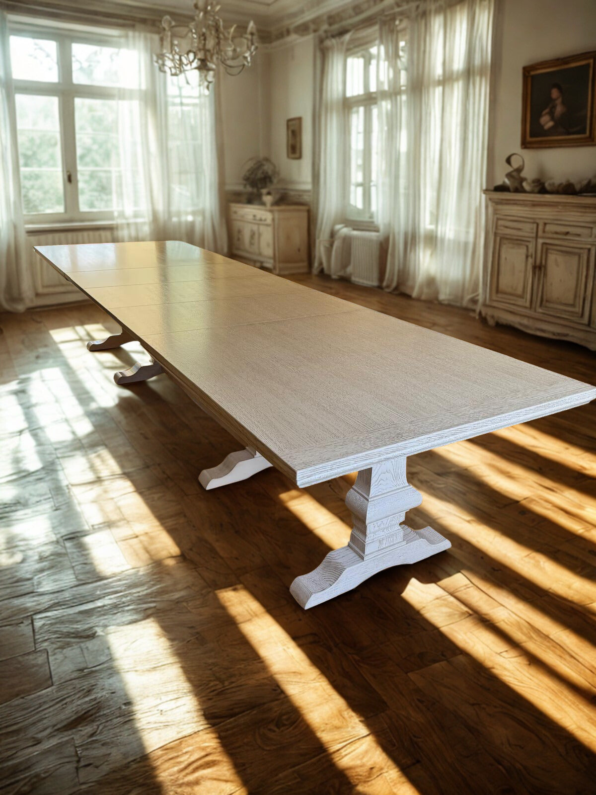Large Extending Dining Table