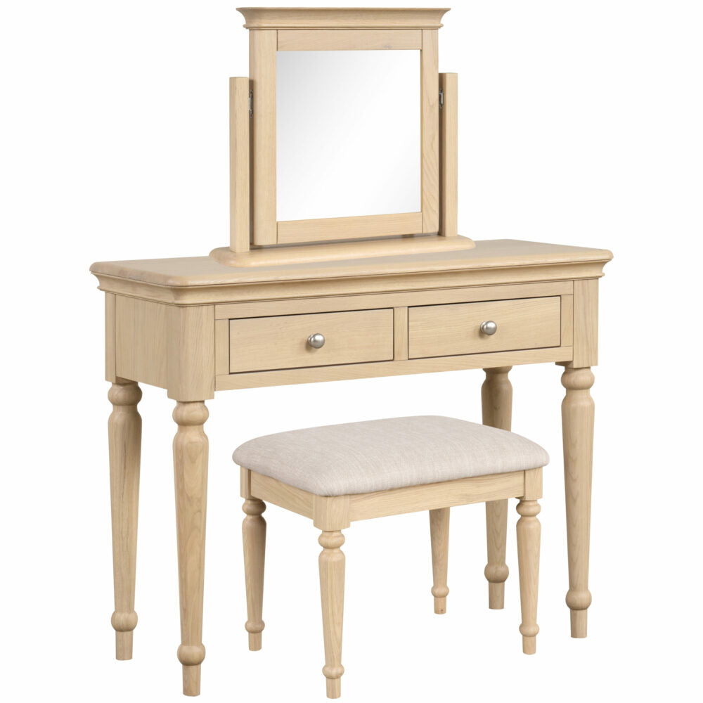 Lyon Oak Dressing Table Mirror